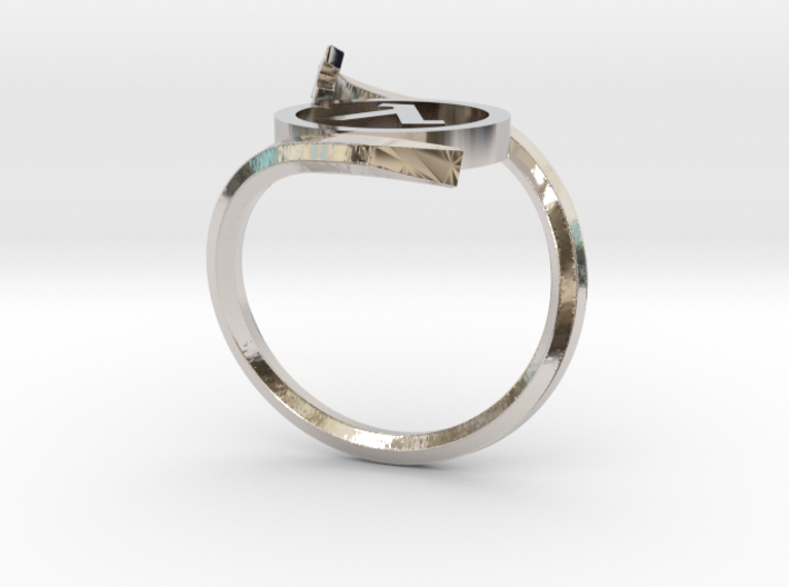 Half-life Ring 3d printed