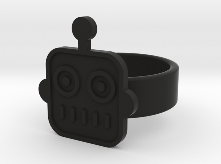 Robot Ring 3d printed
