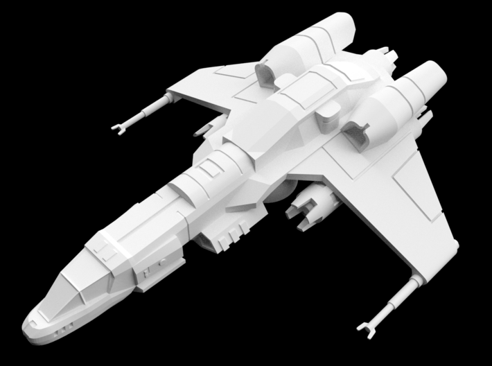 1/270 Custom Kihraxz Fighter for X-Wing Miniatures 3d printed 