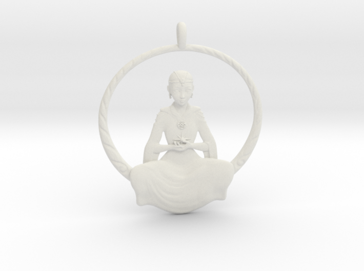 The Childlike Empress Pendant 5cm 3d printed 