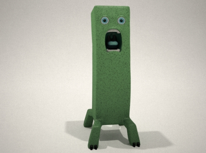 Creeped out Creeper 3d printed 