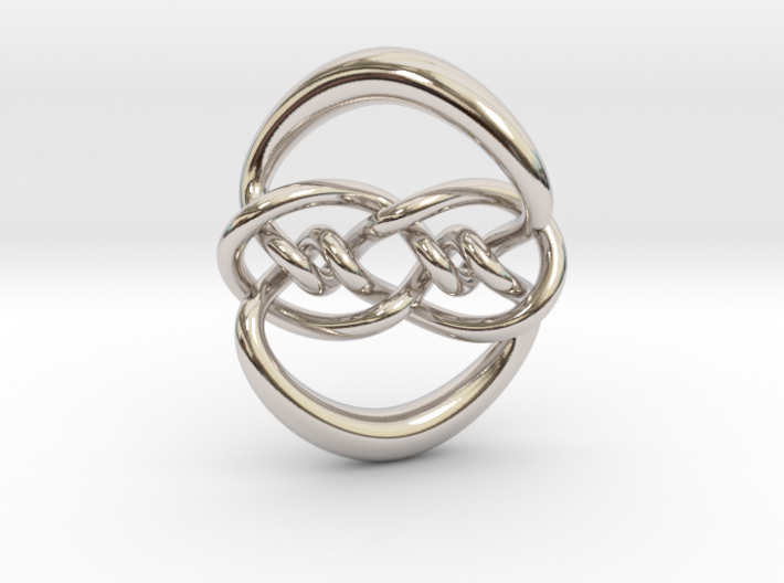 Knot 10₁₂₀ (Circle) 3d printed