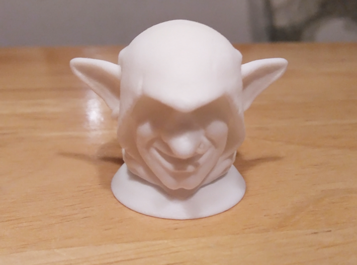 Goblin Head, Board Game Piece 3d printed 