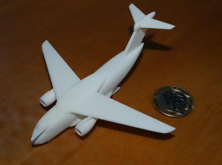 022E KC-390 1/350 WITH LANDING GEAR 3d printed