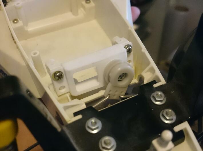 Dummy Servo V2 3d printed Shown fitted to a model (not included)