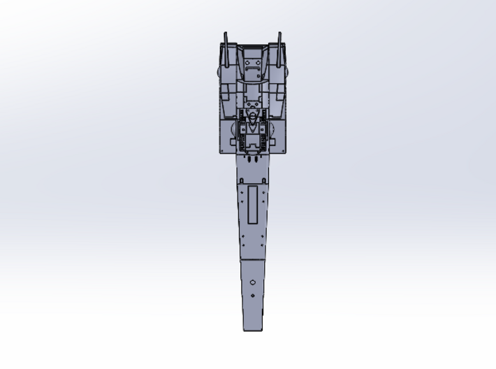 LoGH Imperial Asgrimm 1:3000 (Part 2/2) 3d printed 