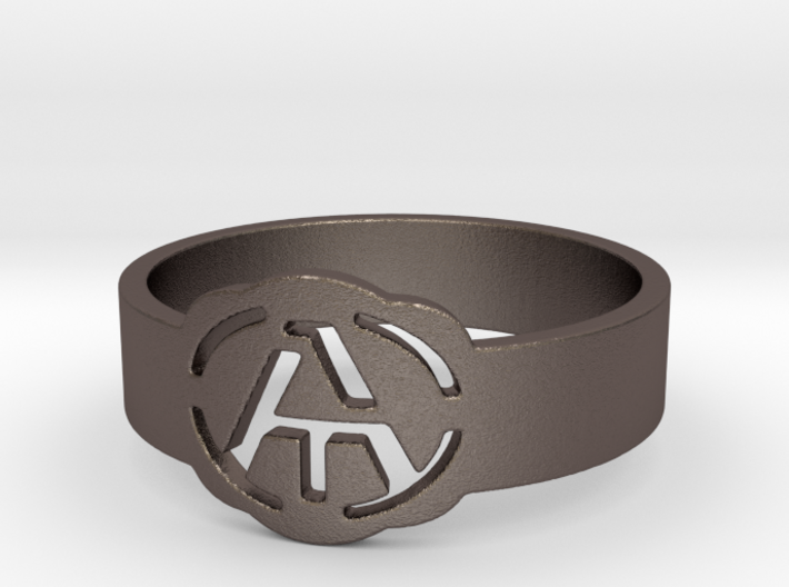 Atheism ring, unique ring, Atheist Jewelry, Atheis 3d printed