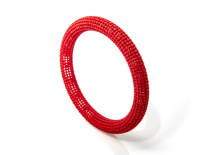 Medium Size - Textile Bracelet Circular 3d printed 