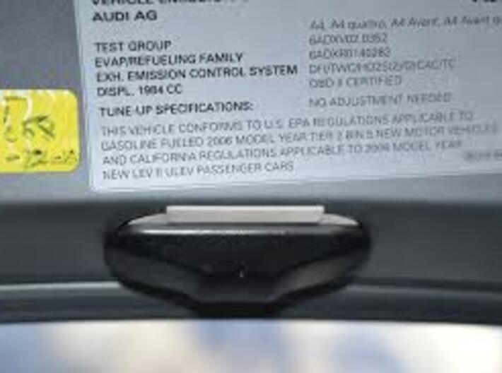 Audi B7 A4 Passat Fan Washer Nozzle Conversion Shi 3d printed 