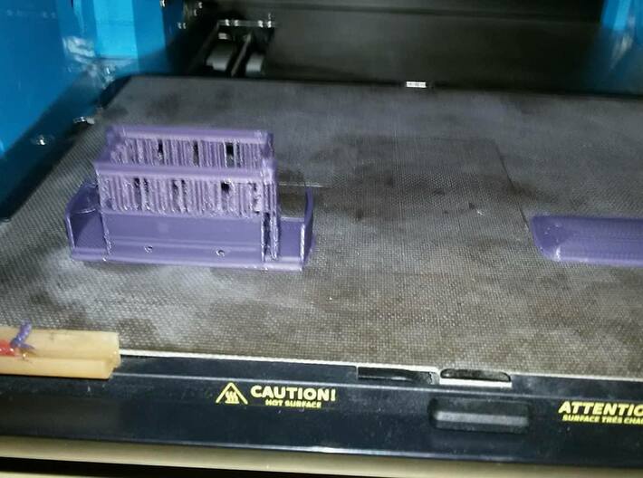 009 Corris Rly - Falcon Works tram carriage 3d printed Print tested by friend, Gavin Rose of SCC Models, check out his store!