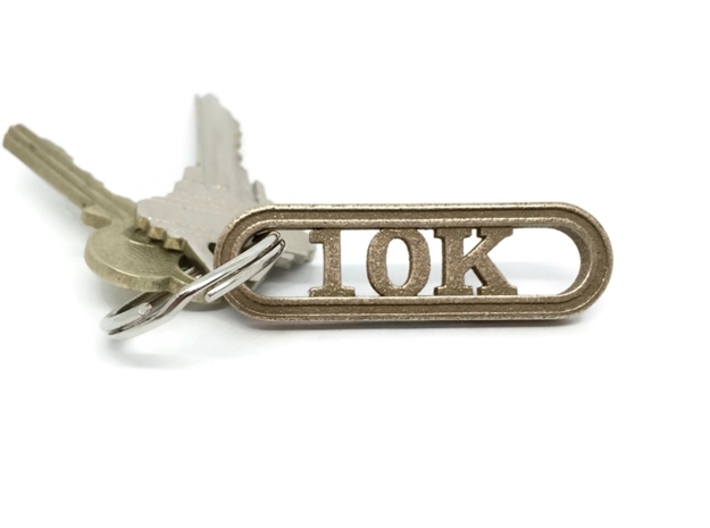Running Keychain - Gift for 10K Runners 3d printed 