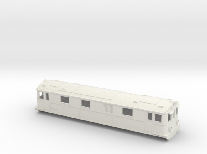 Swedish SJ electric locomotive type Dg2 - H0-scale 3d printed 