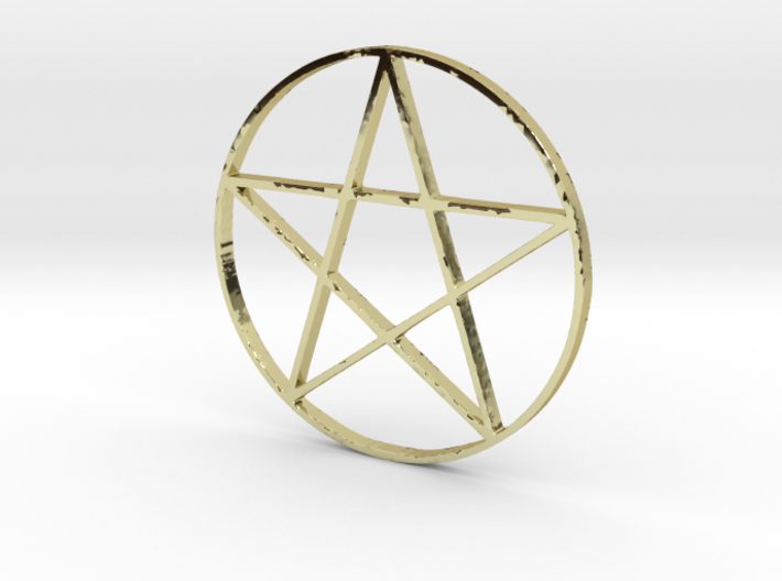 Large Pentagram (Pentacle) 3d printed