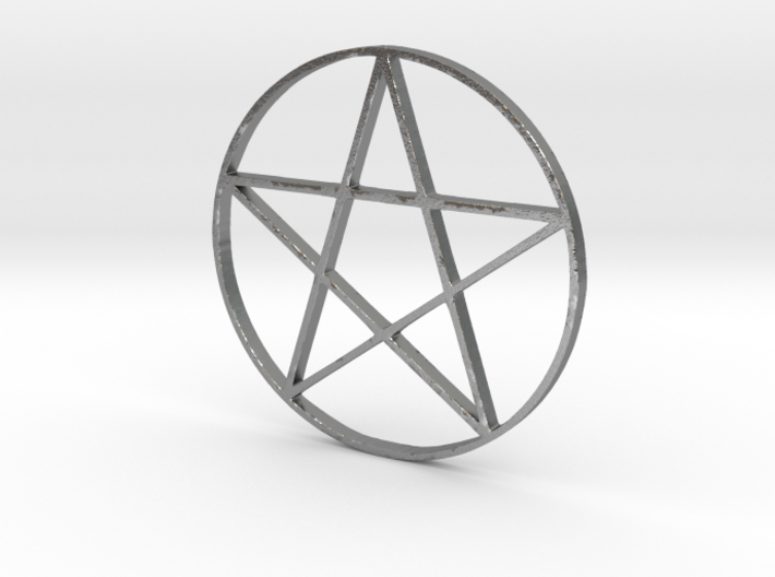 Large Pentagram (Pentacle) 3d printed