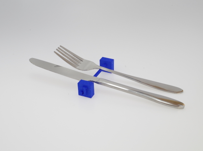 Monogram / Letter J . Knife rest & Cutlery rest 3d printed 