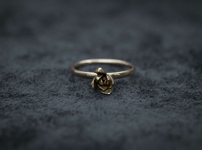 Succulent Stacking Ring No. 1 3d printed 