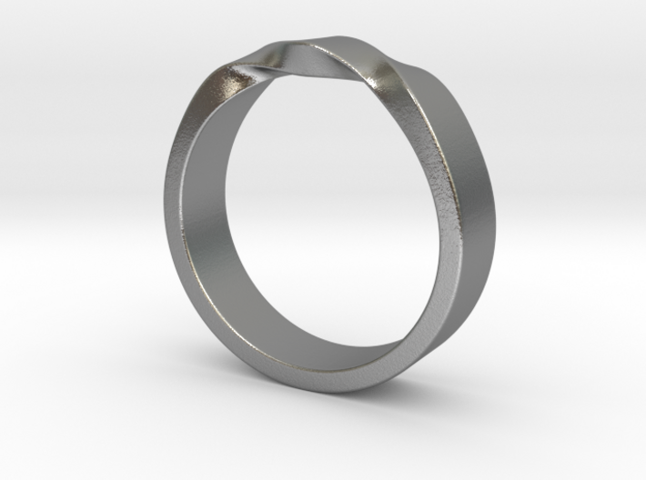 twisted ring 3d printed