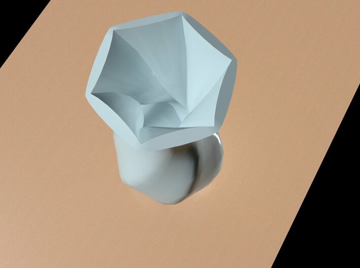 Liscio Vase Slender 3d printed Render (product photo coming soon)