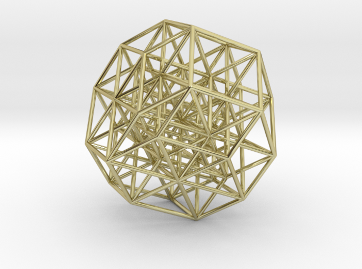 6D Cube Projected into 3D - B6 3d printed