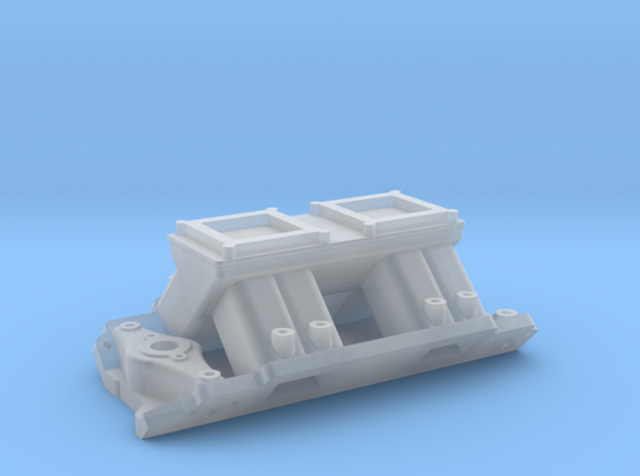 Tunnel Ram for Brodix Big Block - Nitrous/Fuel Inj 3d printed