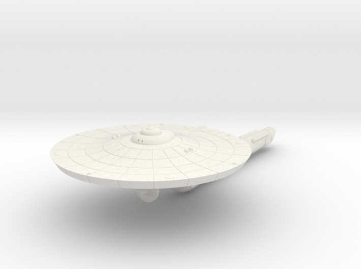 3125 Scale Franz Joseph Federation Destroyer (DD)  3d printed 