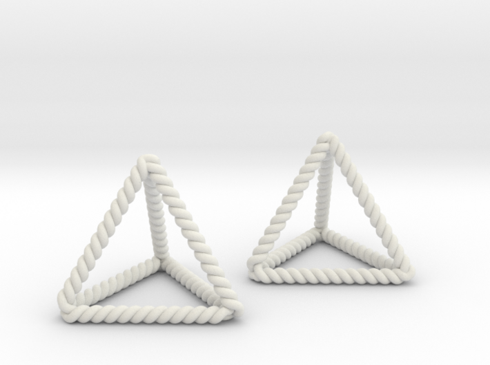 Twisted Tetrahedron Pair 3d printed