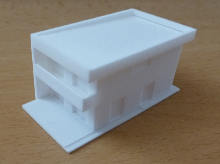 Family house 3d printed 