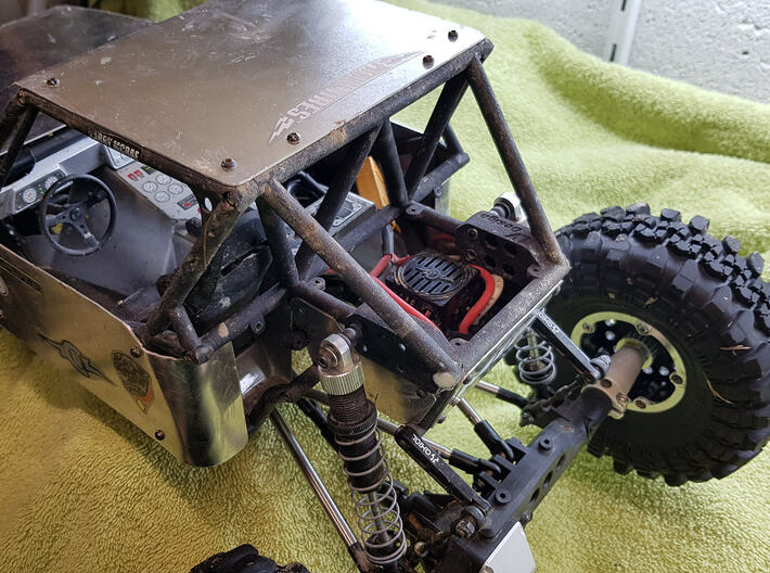 Axial Wraith Fastback Full Conversion kit V2 3d printed 