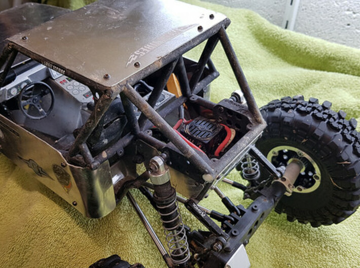 Axial Wraith Fastback Full Conversion kit V2 3d printed 