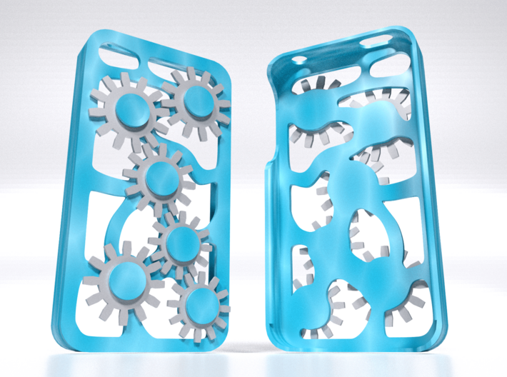 Mechanical Gears Iphone Case 4/4s 3d printed 
