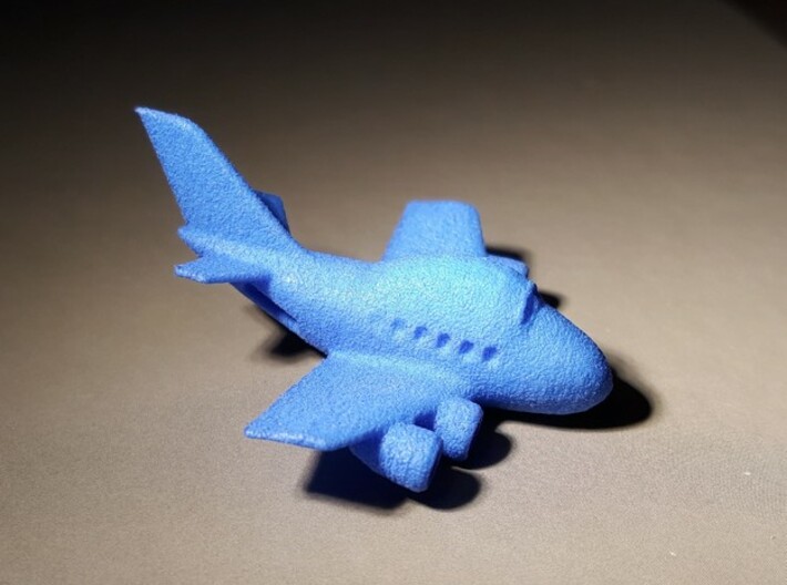 Six funny Boeing 747 plane keychains 3d printed 