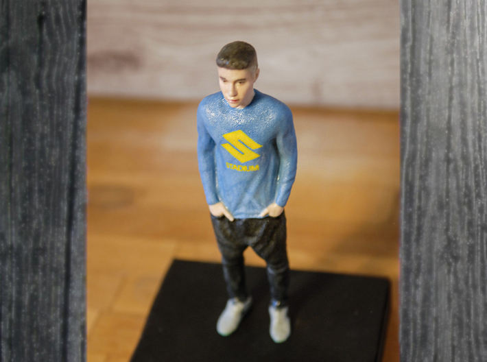 Justin Bieber Figure 1:9 3d printed 