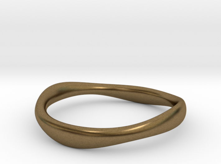 Ring free form - Size 8 3d printed