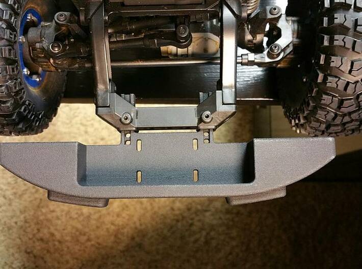 TRX-4 Front Rubicon Inspired Bumper, Full Width 3d printed 