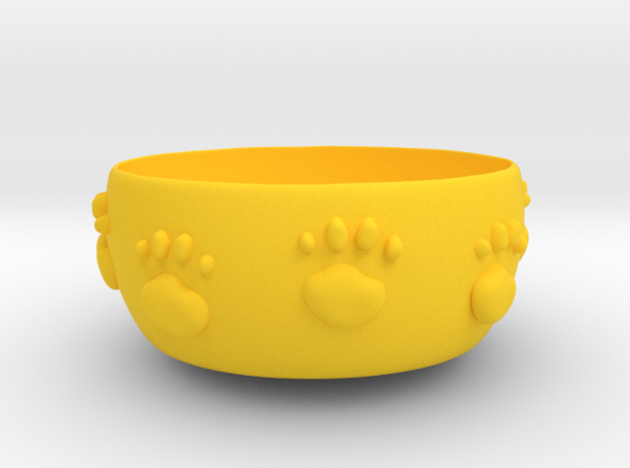 Cat food bowl A 3d printed