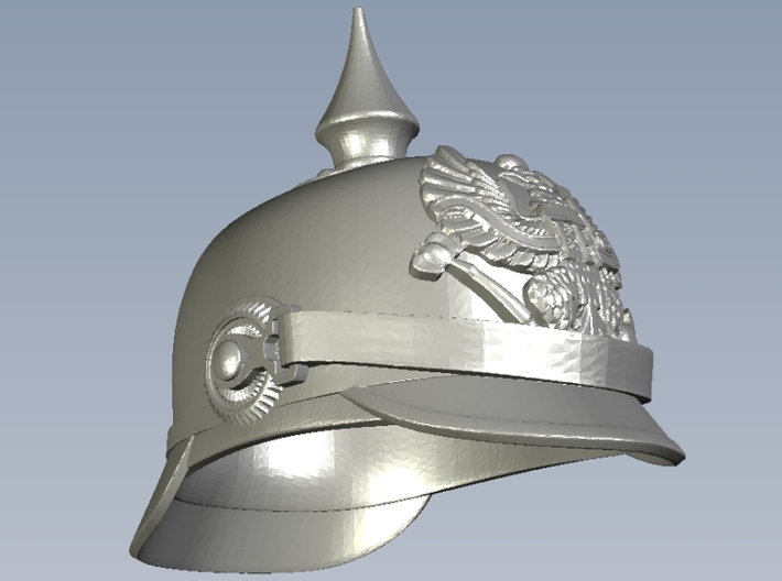 1/33 scale German pickelhaube helmets x 12 3d printed 