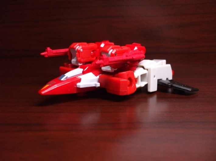 Gravity-Rod Rifles for TR Cloudraker 3d printed painted red
