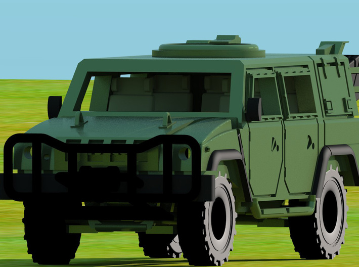 IVECO-Lince-scale-28mm 3d printed 