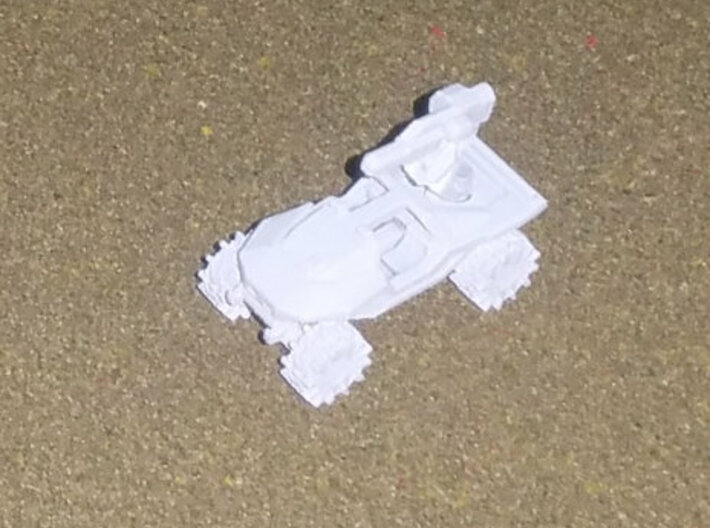All-Terrain Vehicle with weapons 3d printed 