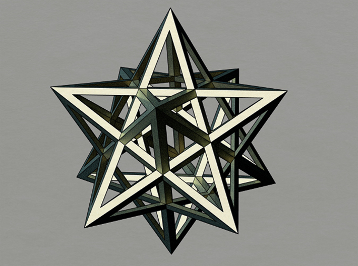 pentagon kante stern 3d printed 