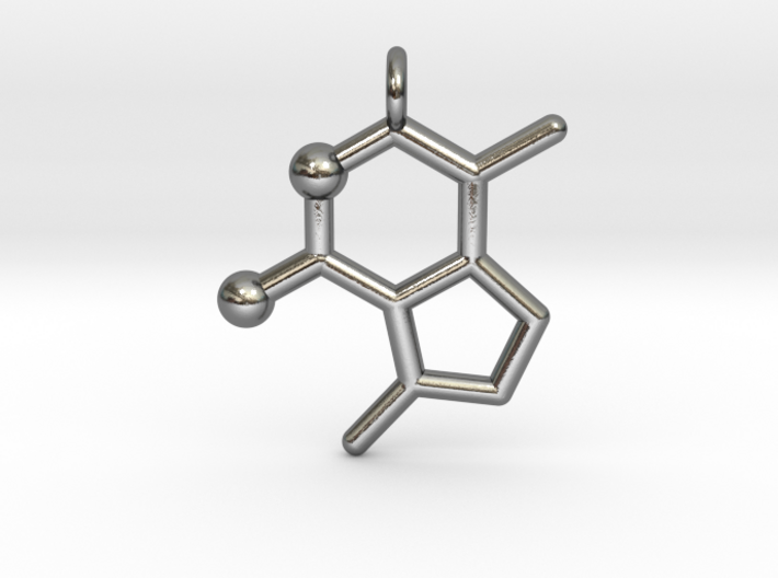 catnip molecule pendant 3d printed