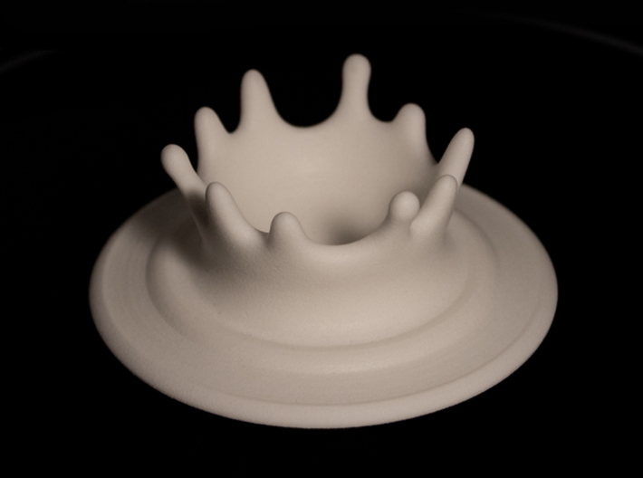 Milkdrop 3d printed eggcup