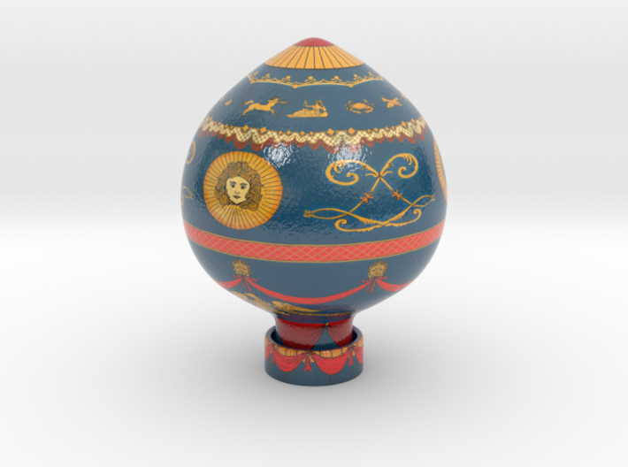 Balloon Brothers Montgolfier 1783 3d printed 