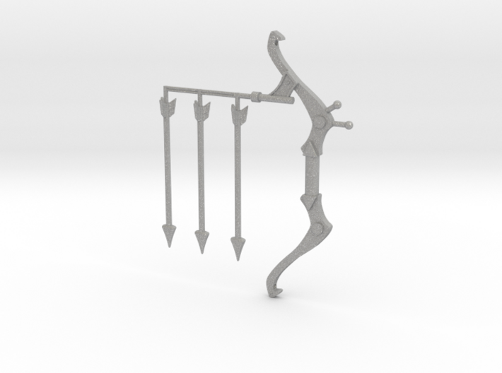 Ninja Bow &amp; 3 Arrows 3d printed