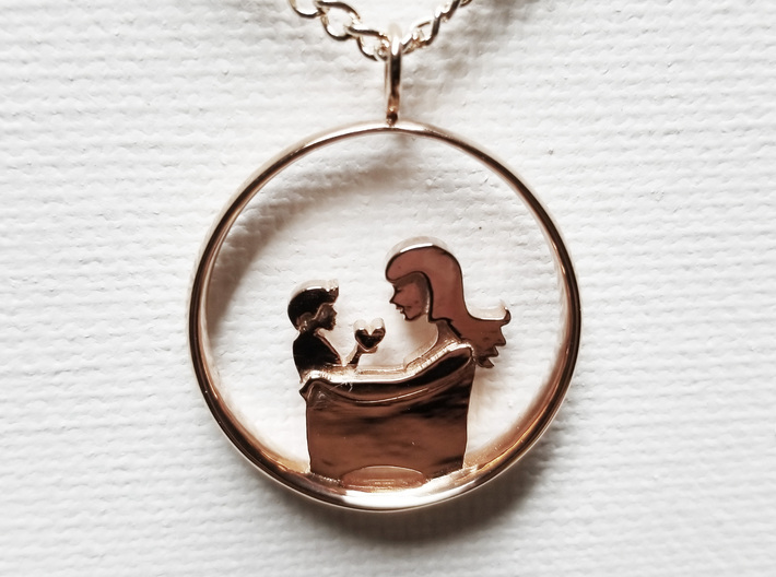 Mother &amp; Son Pendant 3 -Motherhood Collection 3d printed