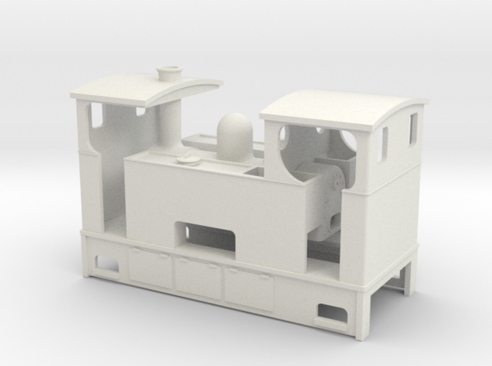 009 double cab steam tram 2 3d printed