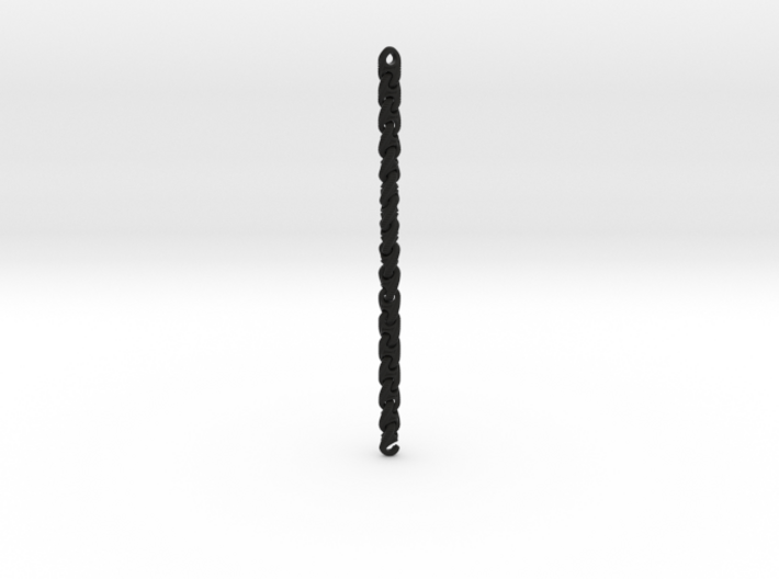 S Chain Bracelet 8.75in Long 3d printed 