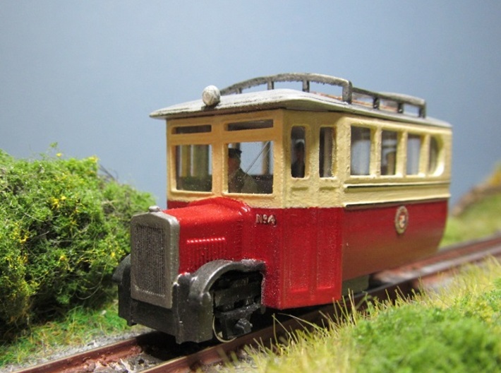 009 Irish Style Railcar  3d printed 
