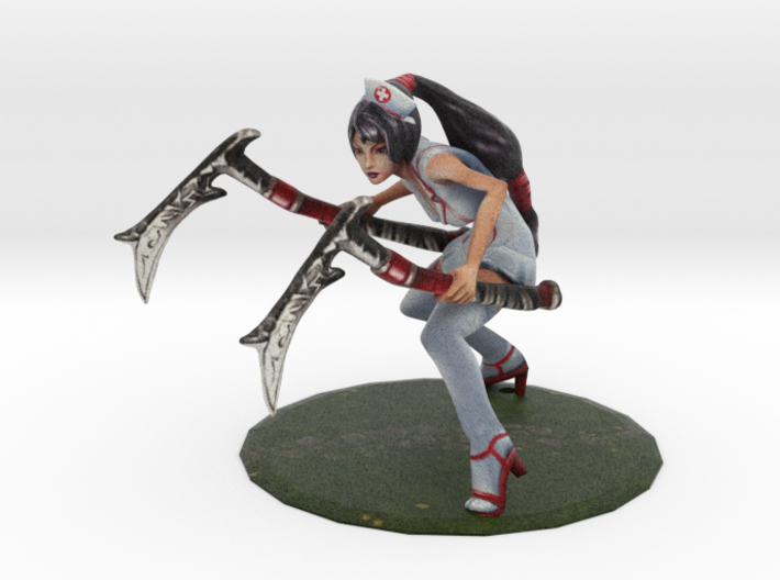 Nurse Akali (old) 3d printed