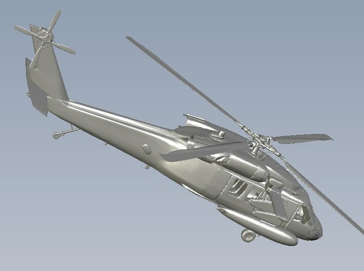 1/400 scale Sikorsky UH-60 Black Hawk x 8 3d printed 